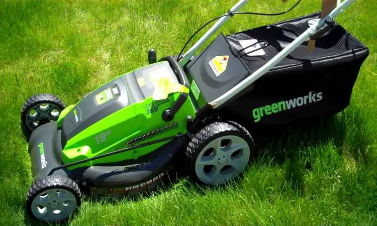 greenworks lawn mower for tall grass