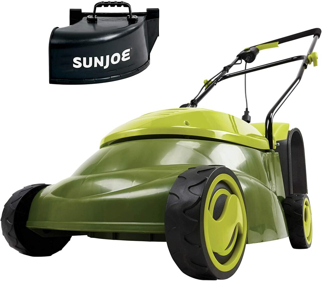 sun joe best corded electric mower